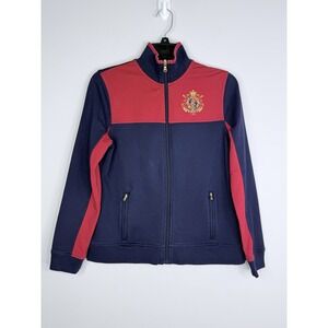 Lauren Ralph Lauren Active Colorblock Full Zip Track Jacket Equestrian Womens MP